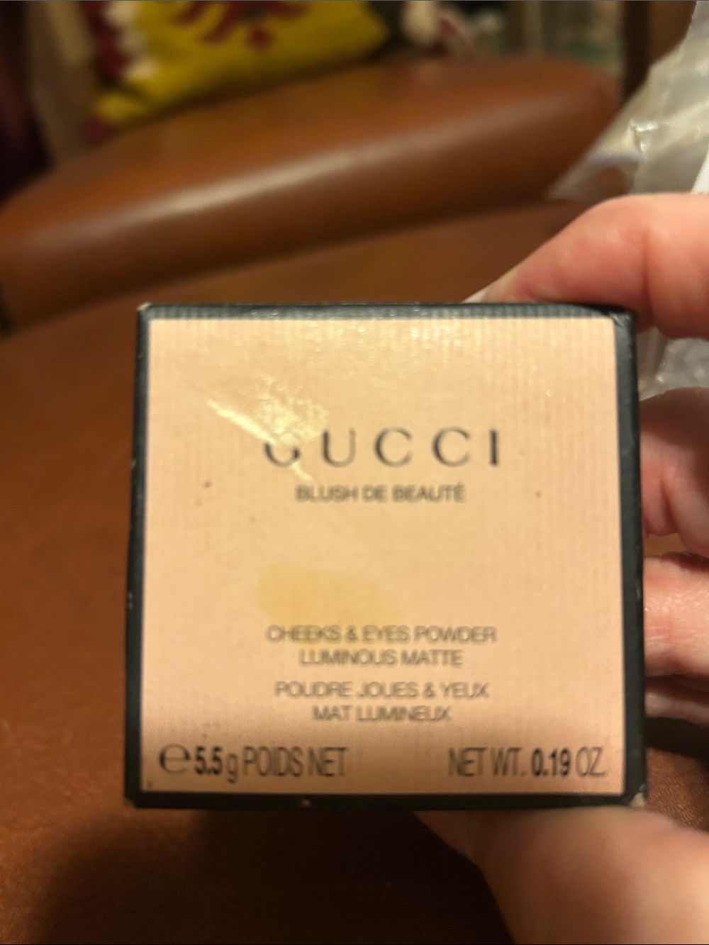 Gucci Blush de Beauté Compact in Nude Pink Beige